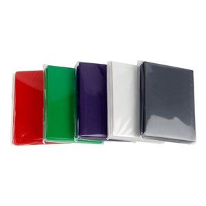 Porta Tarjetas Minimalistas de PP de 4 Pulgadas con Acabado Mate en Rojo, Verde, Morado, Blanco y Gris para Guardar Tarjetas de Crédito - Product Image 2