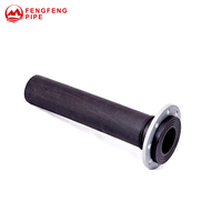 Bague de raccordement en PEHD PE100 noire pour système d'incendie et d'alimentation en eau haute pression, avec support galvanisé, fixation rapide, PN16, écologique