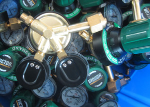 Regulador de oxígeno de servicio pesado <span class=keywords><strong>Victor</strong></span> Medalist G350 Plus 0781-9433 - Product Image 4