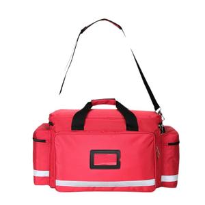 Sac de soins médicaux, trousse de premiers soins familiale de grande capacité, sac d'infirmière avec poignée et bandoulière pour l'extérieur - Product Image 6