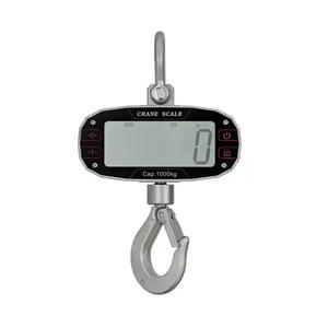 मिनी डिजिटल क्रेन स्केल उच्च परिशुद्धता 100/200/300/500/1000 किलोग्राम क्षमता एलसीडी ओएम प्रमाणित इलेक्ट्रॉनिक हैंग स्केल - Product Image 3