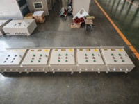 Caja de Distribución Industrial Huaxing LPZ30 de Alta Resistencia, Impermeable IP54, Multivoltaje 450V, 300A, 6 Tomas para Energía Eléctrica