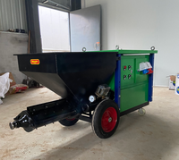 Pulvérisateur de mortier électrique portable Topmai amélioré, moteur 9KW haute efficacité, outil de pulvérisation de ciment et de plâtre pour murs