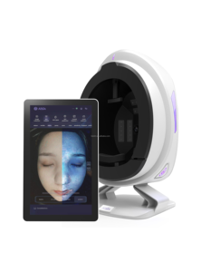 Analyseur de peau intelligent IA 2026 à 8 spectres, 8MP, de qualité industrielle, pour <span class=keywords><strong>test</strong></span> complet de l'hydratation et de la pigmentation cutanée, appareil de beauté - Product Image 2