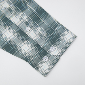 <span class=keywords><strong>Camicia</strong></span> Casual da <span class=keywords><strong>Uomo</strong></span> Personalizzata, Spessa per Autunno e Inverno, con Bottoni e Maniche Lunghe, <span class=keywords><strong>Camicia</strong></span> Retro a Quadri in Flanella - Product Image 6