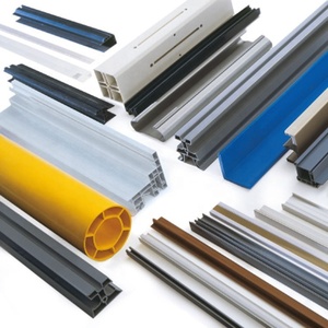 Nhà Máy Giá tùy chỉnh PVC hồ sơ nhựa đùn hồ sơ cho các tòa nhà nội thất PVC cửa trượt hồ sơ cứng nhắc PVC đùn - Product Image 4