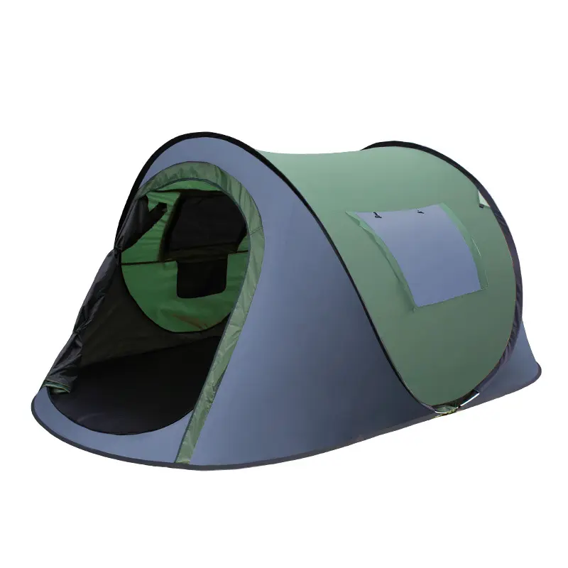 Çift Windows çadır açık kamp aile su geçirmez anında çadır kamp dış mekan çadırları satılık