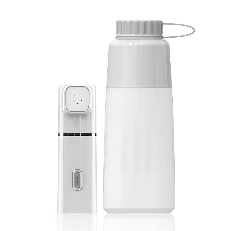 Blanco con juego de botellas desmontables de 450 ml