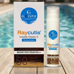 เรย์คูติส โกลคูติส วิตามินซี ซันสกรีน SPF50 PA+++ ปกป้องผิวจากรังสี UVA UVB ทุกย่านความถี่ ผิวแมตต์ กันน้ำ 50 กรัม - Product Image 3