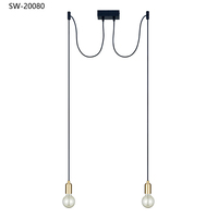 Bombillas LED Retro Modernas E27 85-265V, Lámpara Colgante Vintage para Decoración de Cafeterías, Comedores, Oficinas y Bares