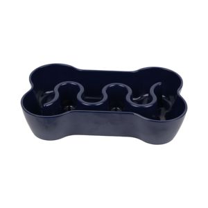 Gamelle anti-glouton pour animaux seniors, style os et fromage, douce pour la bouche des chiens - Product Image 4