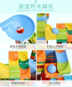 Bloques de Construcción Educativos Creativos, Modelo de Construcción, Juguete de Bricolaje, Juego de Bloques de Plástico, 201 Piezas, Color Personalizado, Edades <span class=keywords><strong>2</strong></span>+ - Product Image 5