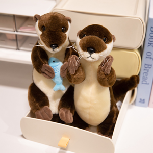 Peluche <span class=keywords><strong>de</strong></span> <span class=keywords><strong>Nutria</strong></span> <span class=keywords><strong>de</strong></span> <span class=keywords><strong>Río</strong></span> <span class=keywords><strong>de</strong></span> Simulación al por Mayor, Peluche <span class=keywords><strong>de</strong></span> Animal <span class=keywords><strong>de</strong></span> Peluche Realista, Juguetes Personalizados - Product Image 2