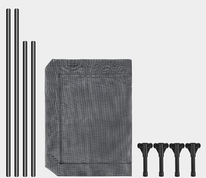 Malla lavable para exteriores, cuna grande elevada para mascotas, base de refrigeración, cama elevada antideslizante para mascotas - Product Image 4