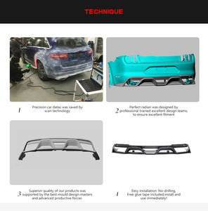 ขอบกันชนด้านหลังคาร์บอนไฟเบอร์ GT สำหรับ Ford <span class=keywords><strong>Mustang</strong></span> GT V8รถเก๋ง2ประตู<span class=keywords><strong>2018</strong></span> 2019 - Product Image 6