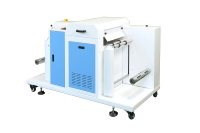 CY 350 Machine de revêtement à rouleaux pour vernis UV sélectif, Rouleau doseur, Rouleau en caoutchouc Ailox, 550W Semi-automatique, 500 Nouveau