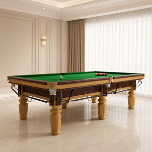 <span class=keywords><strong>Table</strong></span> de <span class=keywords><strong>billard</strong></span> à 3 coussins en bois ou en acier, <span class=keywords><strong>table</strong></span> de <span class=keywords><strong>billard</strong></span> transformable en <span class=keywords><strong>table</strong></span> à <span class=keywords><strong>manger</strong></span>, <span class=keywords><strong>table</strong></span> de <span class=keywords><strong>billard</strong></span> de 9 pieds avec coussins en bois - Product Image 1