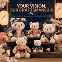 Mascotte en peluche Ours du Festival Koi, Jouet en peluche personnalisé, Animal en peluche, Fabricant OEM ODM, Fournisseur direct d'usine, Cadeau