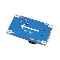2a boost board DC-DC boost module wide voltage input 2/24V to 5/9/12/28V adjustable MT3608