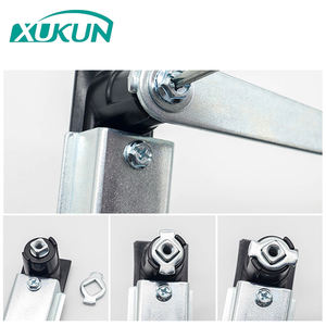 XK136-142-LL aluminium armoire à panneau plat encastré poignée pliante serrure porte tirer <span class=keywords><strong>loquet</strong></span> <span class=keywords><strong>pour</strong></span> porte - Product Image 4