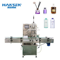 Machine de remplissage automatique à pompe magnétique à 4 têtes de haute précision pour flacons de cosmétiques liquides, d'huiles essentielles et de diffuseurs de parfum à bâtonnets