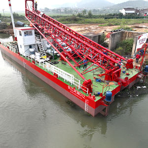 고효율 준설선 강 준설선 해안 준설용 유압 드릴링 모래 준설선 - Product Image 5