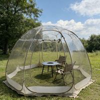 Tente bulle transparente Da Niu pour l'extérieur, en PVC, pour cour et observation du ciel nocturne