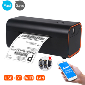 Imprimante thermique directe de bureau <span class=keywords><strong>Dymo</strong></span> LabelWriter 4XL imprimante thermique monochrome bon marché de codes à barres 58mm fonctionnant avec 1 an de garantie - Product Image 1