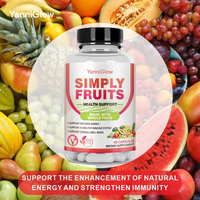 YanniGlow OEM ODM Compléments Vitaminiques pour Adultes, Capsules de Fruits Entiers, Superaliments, Fruits et Légumes avec Vitamines