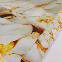 Autocollant économique de haute qualité pour carrelage mural en marbre Décoration murale Panneau de marbre en PVC pour la maison Appartement Hôtel