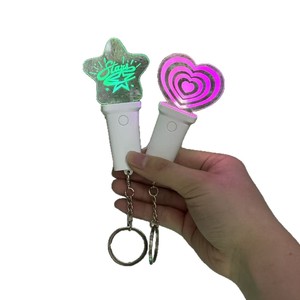Mini Acrylic Cheer <b>Light</b> <b>Stick</b> Custom Logo Glow Props For Kids And Anime Fans - Product Image 5
