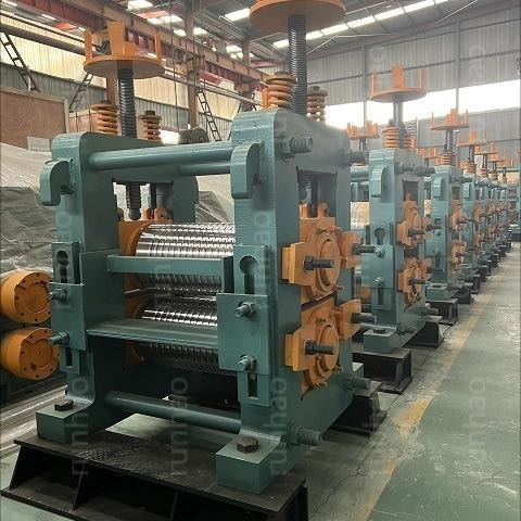 New type hot rolling mill manufacturer 1t 10-14mm diameter rebar production line rolling mill machine