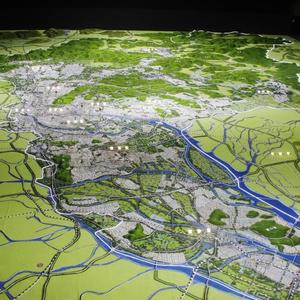 Modelos de Terreno a Escala 3D Personalizados en Plástico para Planificación Urbana <span class=keywords><strong>y</strong></span> Viviendas, Modelos de Edificios Inmobiliarios con Diseño de Modelo 3D - Product Image 1