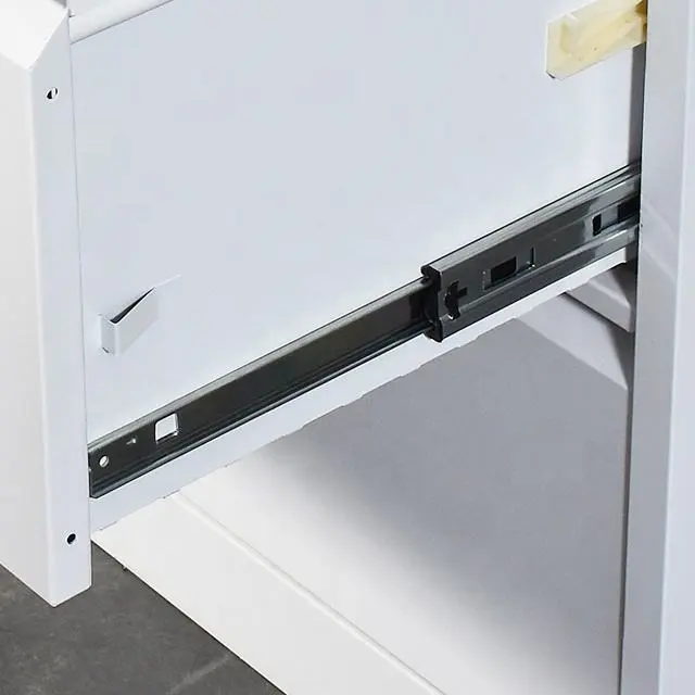 خزانات ملفات مكتبية معدنية بطلاء مسحوق دعائي جديد من المصنع WJG-01 خزانة فولاذية بتصميم على شكل درجين إلى أربعة خزانات مزودة بصندوق آمن من الداخل