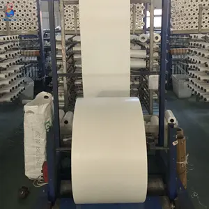 GRS CE China Factory White 100% Polypropylene Woven Bag Sack PP Fabric Rolls