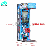 Machine de jeu d'arcade de boxe Ultimate Big Punch à prix réduit, machine de boxe électronique, machine de jeu de boxe en promotion