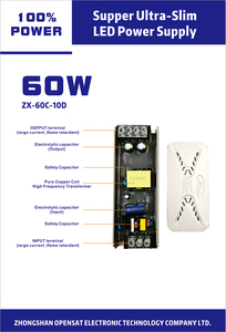 Adaptateur secteur LED 24v 60w Convertisseur DC-DC avec Mean Well <span class=keywords><strong>Texas</strong></span> Instruments (<span class=keywords><strong>TI</strong></span>) & Analog Devices Delta Electronics Technology - Product Image 4