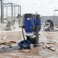 Aspirateur industriel manuel VC520, moteur robuste, structure durable, extracteur de poussière pour atelier, chantier de construction