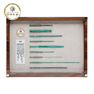 Affichage du spectre d'échantillons d'aiguilles d'acupuncture avec cadre Médecine chinoise ancienne des instruments chirurgicaux des dynasties - Product Image 4