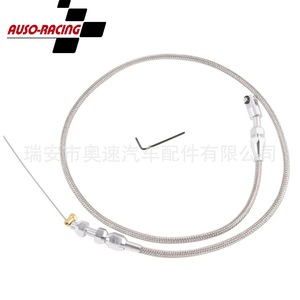 Câble d'accélérateur tressé en acier inoxydable Aosu pour pièces automobiles transfrontalières, 36 pouces, pour Chevrolet LS1 4.8 5.3 5.7 6.0 - Product Image 3