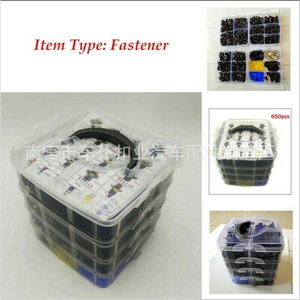 Smooth Sailing 650pcs Automotive <b>Clips</b> Universal <b>Car</b> Body Panel Fasteners PA66 Material Interior Trim Retainer Set - Product Image 4