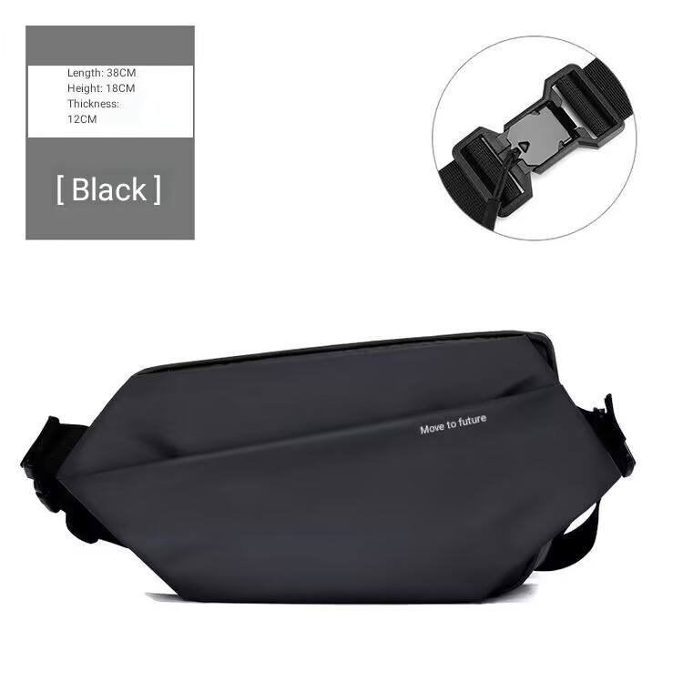 Magnetic buckle black