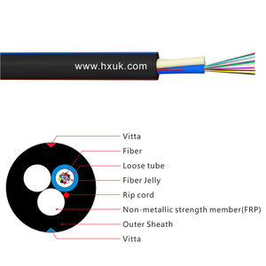 Al aire libre GYFFY ASU80 12FO Core monomodo G652 de <span class=keywords><strong>Fibra</strong></span> óptica/óptica Cable de <span class=keywords><strong>Fibra</strong></span> óptica Cable con Anatel certificado - Product Image 2