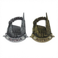 Aimants de réfrigérateur personnalisables sur le thème de l'architecture australienne, souvenirs de voyage en deux couleurs, le meilleur cadeau de voyage