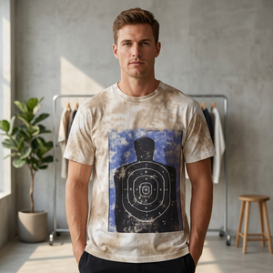 T-shirt décontracté pour homme en jersey 100 % coton de haute qualité, écologique, à séchage rapide, style streetwear, vente en ligne - Product Image 4