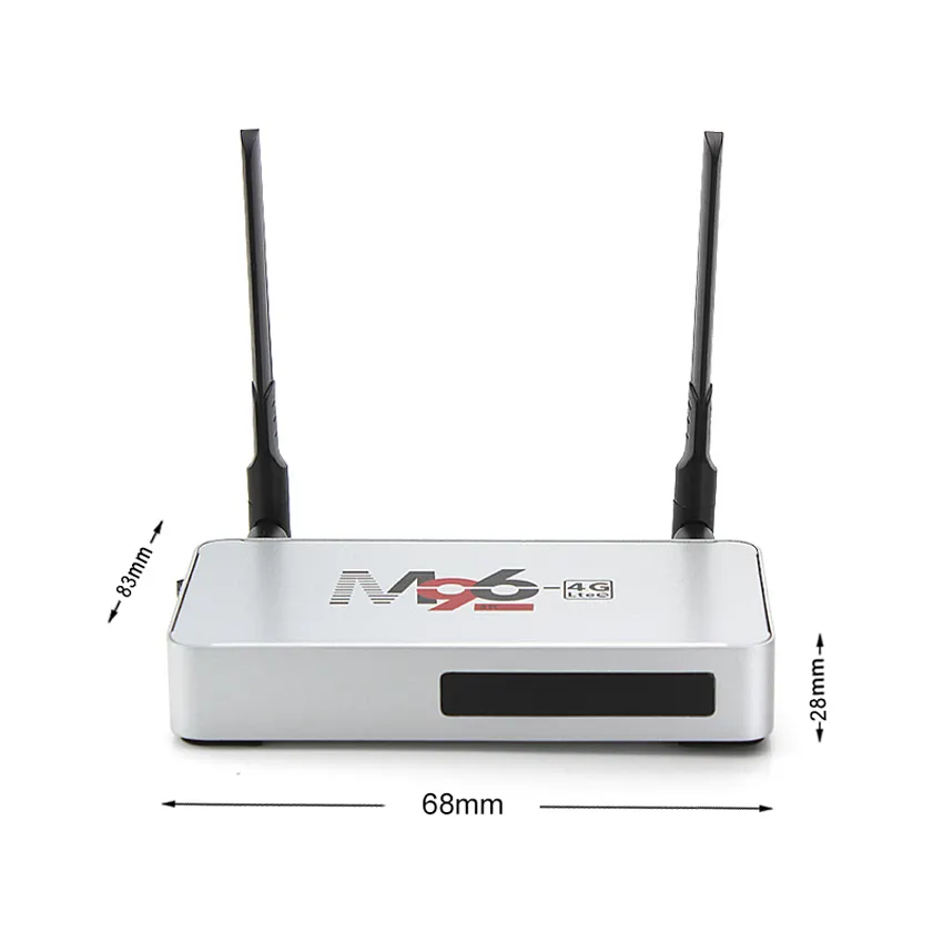 M96-4G LTE Set Top Box 5GHZ Wifi RK3229 Android 7.1 4G SIM Card Slot 1080P Video Media Player