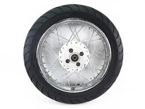 Conjunto de Neumático y Rueda para Motocicleta, Apto para Modificación CG125, Rueda Delantera 185-17, Rueda Trasera 215-17 - Product Image 2