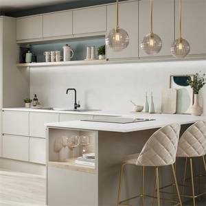 Armoire de <span class=keywords><strong>cuisine</strong></span> plate modèle Mobilier fonctionnel moderne Style contemporain avec charnière Accessoires <span class=keywords><strong>Cuisine</strong></span> ouverte de luxe Design - Product Image 2