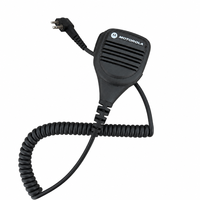 Microphone haut-parleur à distance IP57 PMMN4029 avec clip pivotant anti-vent pour radio bidirectionnelle Motorola BPR40 MOTOTRBO R2