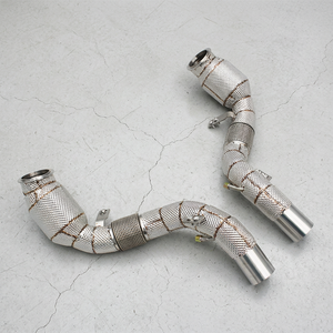 ท่อไอเสีย BOSKA พร้อมแคทาไลติกคอนเวอร์เตอร์ สำหรับ BMW M850/M850i 4.4TT G14/G15/G16 Alpina B8 ปี 2020-2023 ผลิตจาก SUS304 พร้อมเซลล์ 100/200/300/400 - Product Image 1